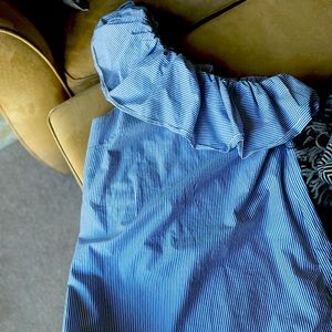 Asymmetrical nautical AF dress